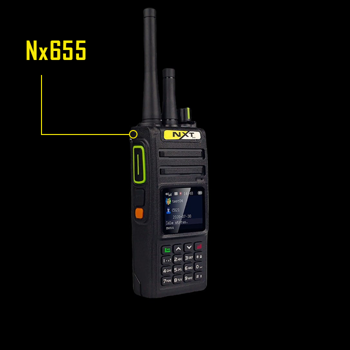 Nx655 ENCRYPTED WORLD WIDE SIGNAL WALKIE TALKIE  (DUAL RADIO)