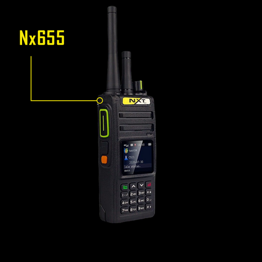 Nx655 ENCRYPTED WORLD WIDE SIGNAL WALKIE TALKIE  (DUAL RADIO)