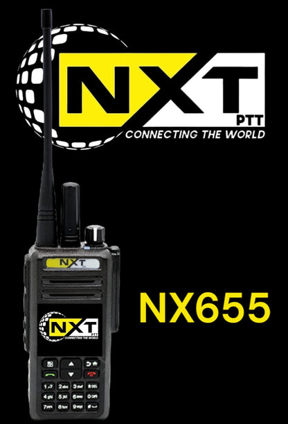 Nx655 ENCRYPTED WORLD WIDE SIGNAL WALKIE TALKIE  (DUAL RADIO)